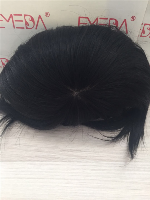 Silk Base closure toupee for men and women YL260
